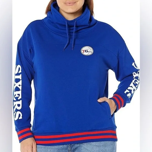 Ultra Game NBA Women's Super Soft Pullover Hoodie Funnel Sweatshirt Size XL - Picture 12 of 12